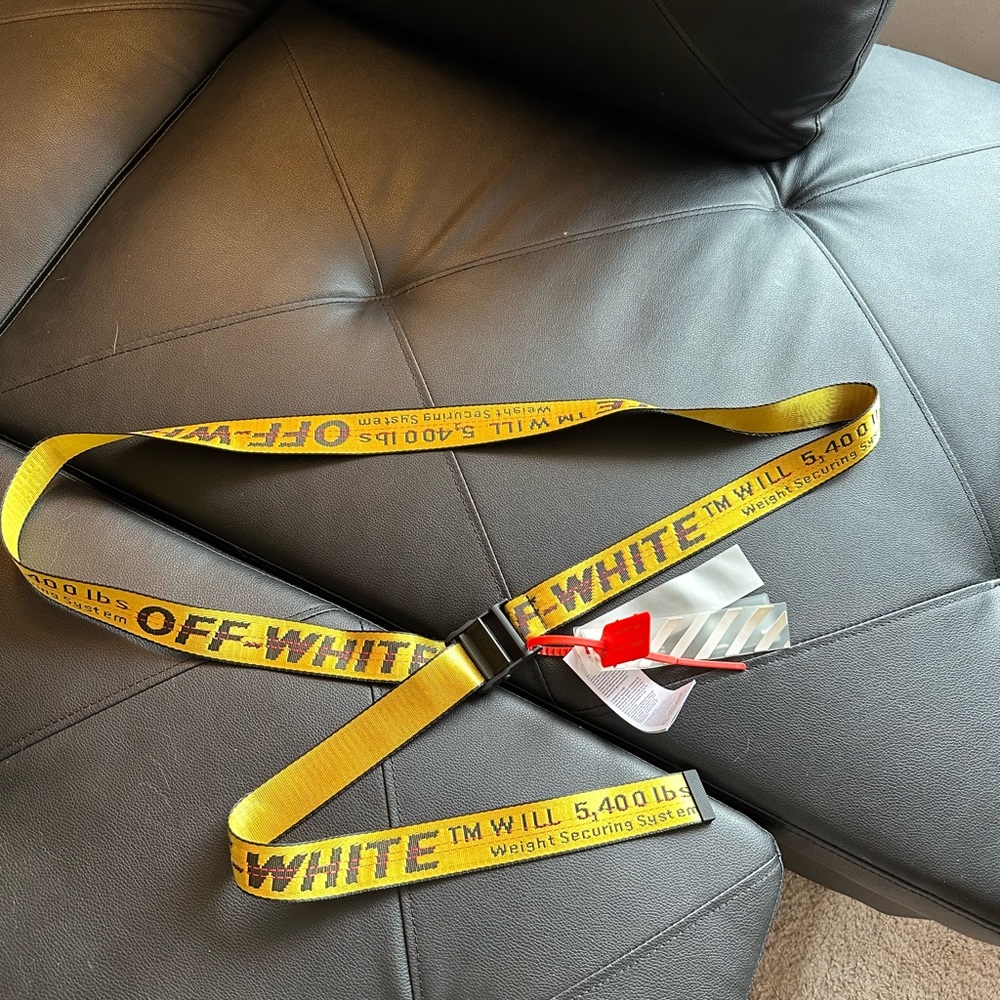 Off white belt for sale !